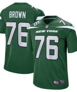 Duane Brown New York Jets Nike Team Game Jersey - Gotham Green