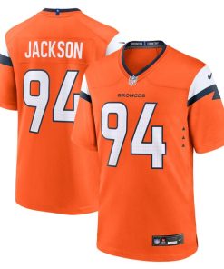 Jordan Jackson Denver Broncos Nike Team Game Jersey -  Orange