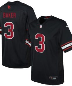 Budda Baker Arizona Cardinals Nike Youth Game Jersey - Black/Cardinal/White
