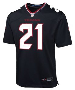 Alternative view of Nick Chubb Houston Texans Nike Youth Team Game Jersey - Navy
