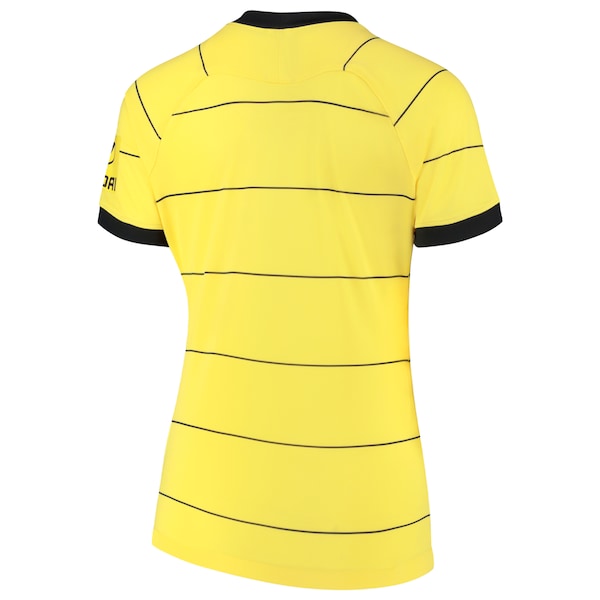Chelsea Nike Women's 2021/22 Away Breathe Stadium Jersey - Yellow - Image 3