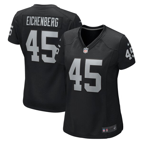 Tommy Eichenberg Las Vegas Raiders Nike Women's Game Jersey - Black - Image 2