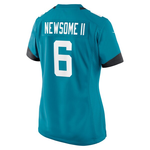 Greg Newsome II Jacksonville Jaguars Nike Women's Team Game Jersey - Teal - Image 3