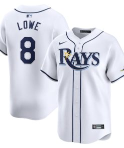 Brandon Lowe Tampa Bay Rays Nike Home Limited Player Jersey - White