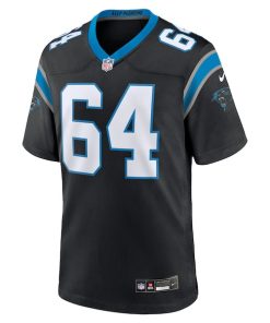 Alternative view of Cade Mays Carolina Panthers Nike Team Game Jersey -  Black