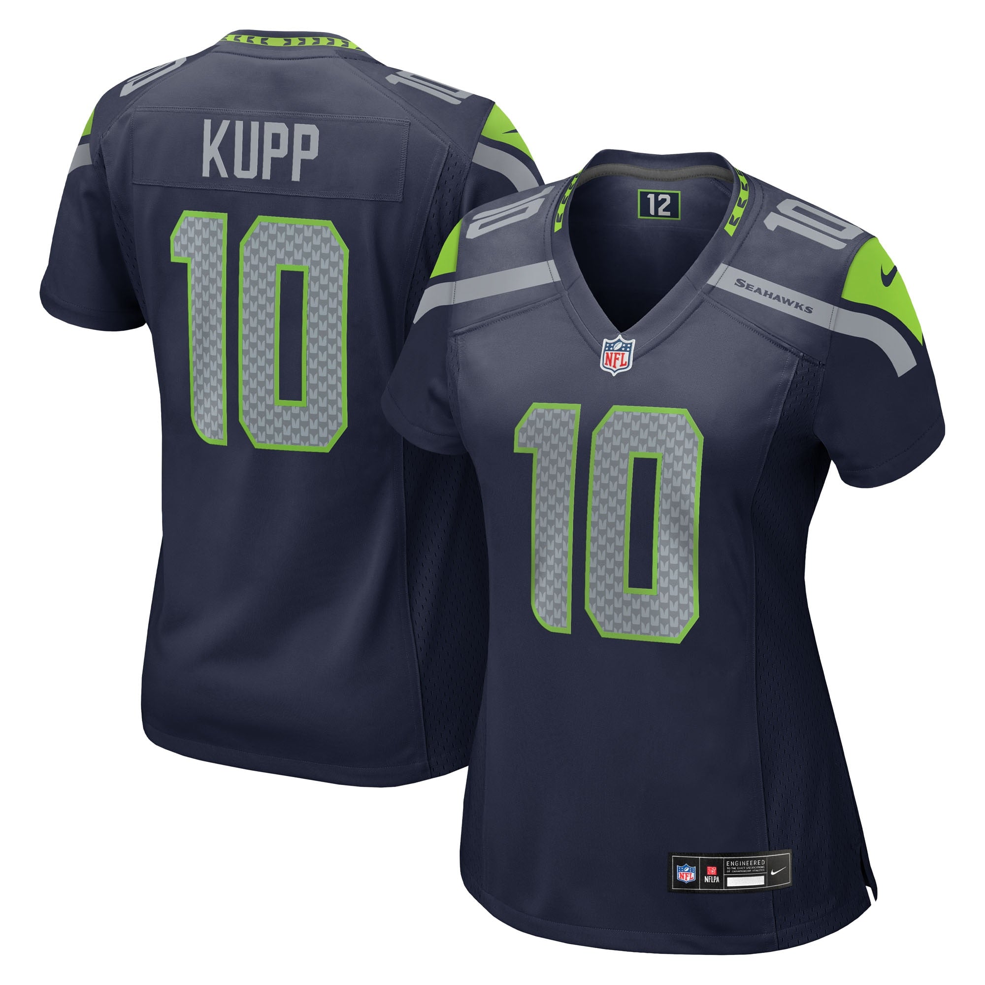 Cooper Kupp Seattle Seahawks Nike Women's Alternate Game Jersey - Royal/College Navy - Image 5