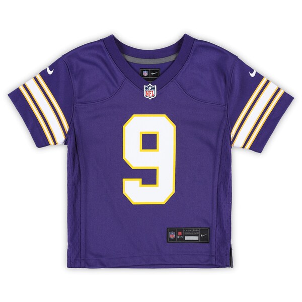 J.J. McCarthy Minnesota Vikings Nike Toddler Classic Player Game Jersey - Purple - Image 2