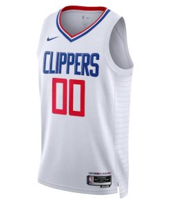 Alternative view of LA Clippers Nike Unisex Swingman Custom Jersey White - Association Edition