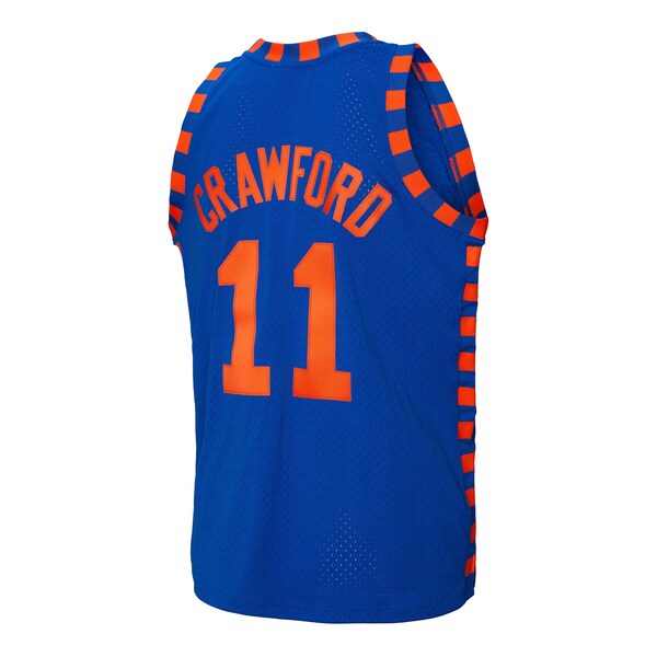 Jamal Crawford New York Knicks 2005/06 Hardwood Classics Swingman Jersey - Blue - Image 3