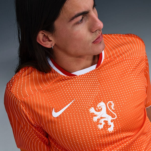 Netherlands Women's National Team Nike 2025/26 Home Replica Jersey - Orange - Image 5