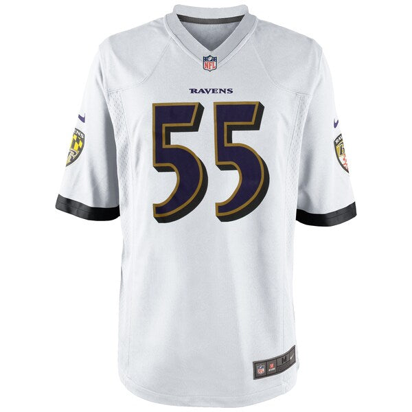 Baltimore Ravens Terrell Suggs Nike White Game Jersey - Image 2
