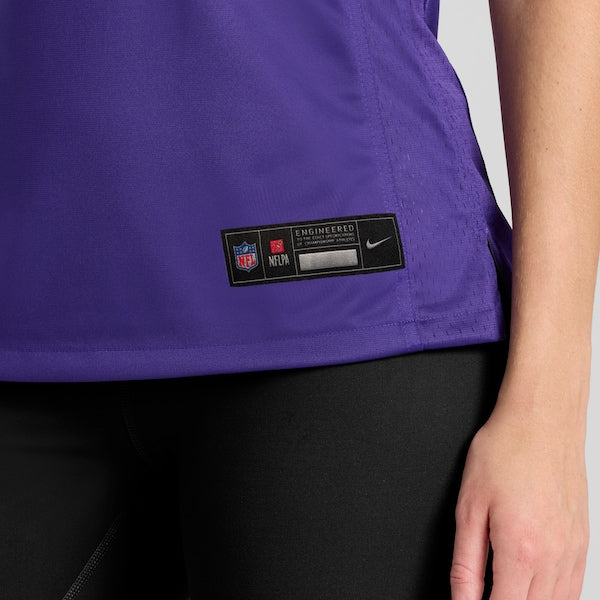 Brian Asamoah II Minnesota Vikings Nike Women's Game Jersey - Purple - Image 9
