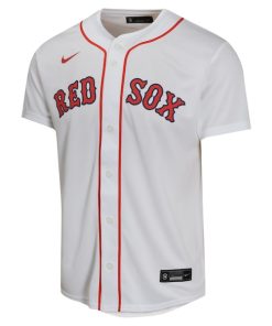 Alternative view of David Ortiz Boston Red Sox Nike Youth Home -Retired- Game Player Jersey - White