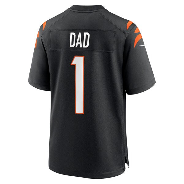 Number 1 Dad Cincinnati Bengals Nike Game Jersey - Black - Image 3