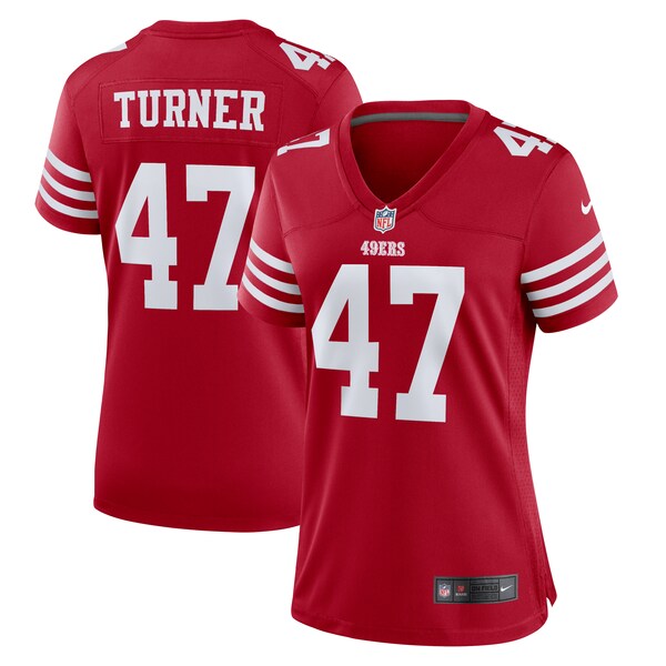 Ezekiel Turner San Francisco 49ers Nike Women's Team Game Jersey - Scarlet