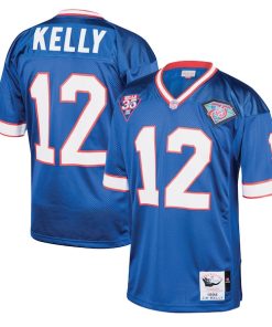 Jim Kelly Buffalo Bills 1994 Authentic Throwback Retired Player Jersey - Royal