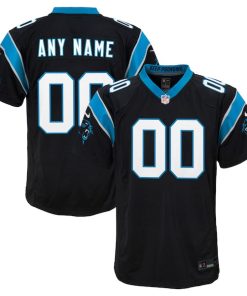 Carolina Panthers Nike Youth Custom Game Jersey - Black