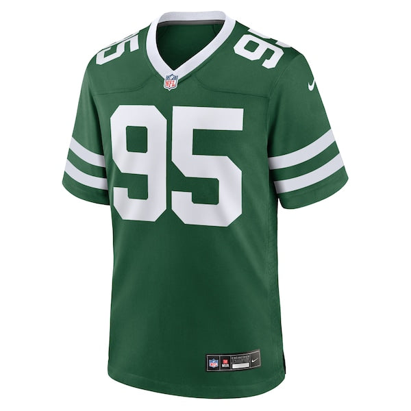 Quinnen Williams New York Jets Nike Game Jersey - Legacy Green/Black - Image 3