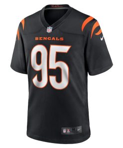 Alternative view of Zach Carter Cincinnati Bengals Nike Game Player Jersey - Black