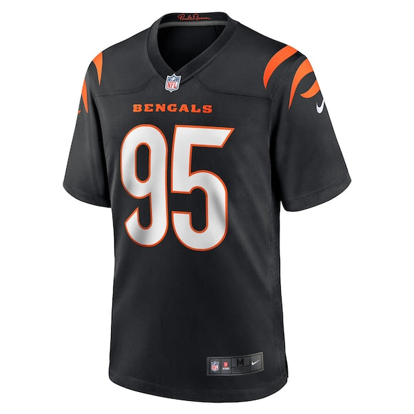 Zach Carter Cincinnati Bengals Nike Game Player Jersey - Black - Image 2
