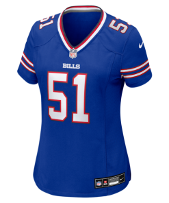 Alternative view of Morgan Fox Buffalo Bills Nike Women's Team Game Jersey -  Royal