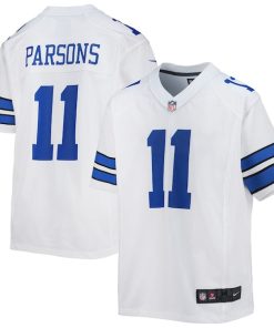 Micah Parsons Dallas Cowboys Nike Youth Game Jersey - White/Navy