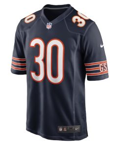 Alternative view of Joejuan Williams Chicago Bears Nike  Game Jersey -  Navy