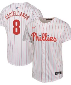 Nick Castellanos Philadelphia Phillies Nike Youth Home Game Player Jersey - White