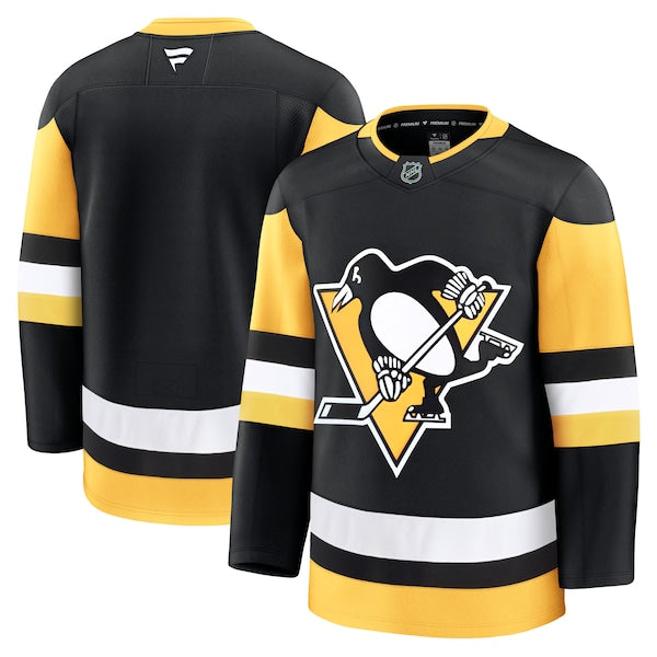 Pittsburgh Penguins Home Premium Jersey - Black/White - Image 2