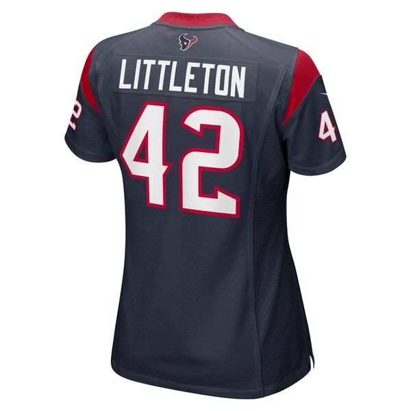 Cory Littleton Houston Texans Nike Women's Nike Women's Team Color Jersey - Navy - Image 3