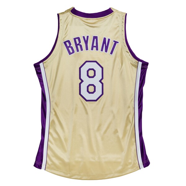 Kobe Bryant Los Angeles Lakers Hall of Fame Class of 2020 #8 Authentic Jersey - Gold/Purple - Image 3