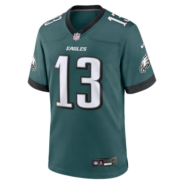 DeVante Parker Philadelphia Eagles Nike Game Jersey - Midnight Green - Image 2