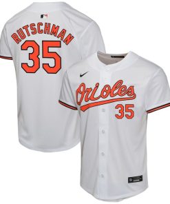 Adley Rutschman Baltimore Orioles Nike Youth Home Game Player Jersey - White