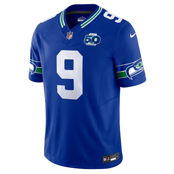 Kenneth Walker III Seattle Seahawks Nike 50th Season Vapor F.U.S.E. Limited Jersey - Royal/College Navy - Image 3