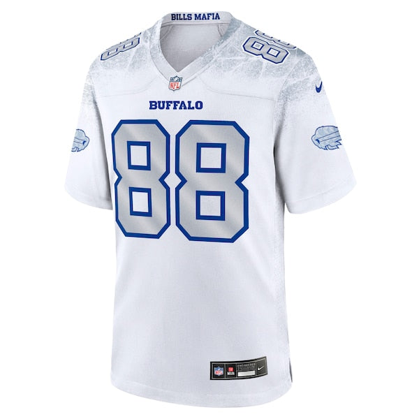 Dawson Knox Buffalo Bills Nike 2025 Rivalries Collection Game Jersey - White - Image 2
