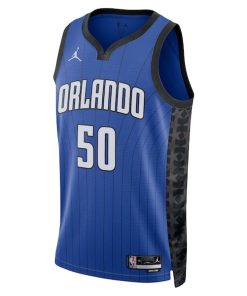 Alternative view of Cole Anthony Orlando Magic Jordan Brand Unisex Swingman Jersey - Statement Edition - Blue