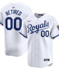 Kansas City Royals Nike Home Limited Pick-A-Player Retired Roster Jersey - White