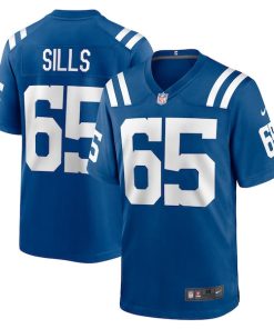 Josh Sills Indianapolis Colts Nike Team Game Jersey -  Royal