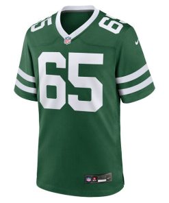 Alternative view of Xavier Newman New York Jets Nike Team Game Jersey - Legacy Green