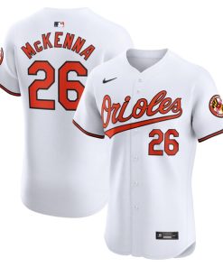 Ryan McKenna Baltimore Orioles Nike Home Elite Player Jersey - White