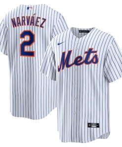 Omar Narv¨¢ez New York Mets Nike Home  Replica Player Jersey - White