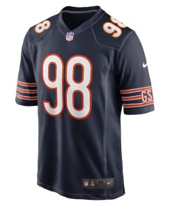 Alternative view of Montez Sweat Chicago Bears Nike  Game Jersey -  Navy