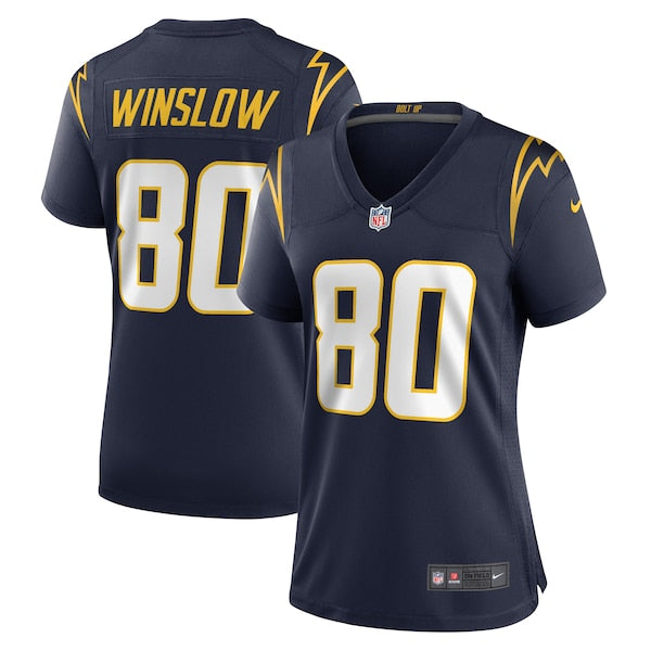 Kellen Winslow Los Angeles Chargers Nike Women's Retired Player Jersey - Navy/Powder Blue - Image 2