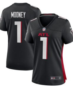 Alternative view of Darnell Mooney Atlanta Falcons Nike Women's  Game Jersey -  Black