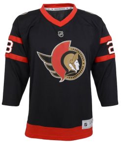 Alternative view of Claude Giroux Ottawa Senators Youth Replica Player Jersey - Black