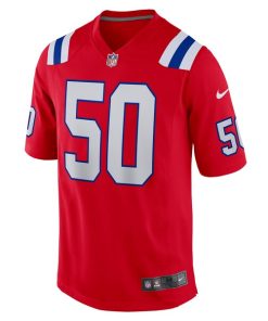 Alternative view of Mike Vrabel New England Patriots Nike Retired Player Alternate Game Jersey - Red