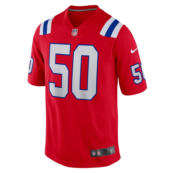 Mike Vrabel New England Patriots Nike Retired Player Alternate Game Jersey - Red - Image 2