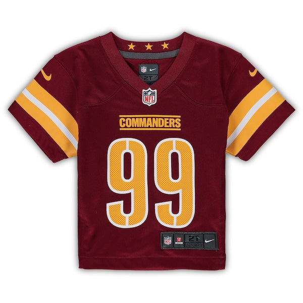 Chase Young Washington Commanders Nike Toddler Game Jersey - Burgundy - Image 2