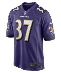 Alternative view of Kenyan Drake Baltimore Ravens Nike  Game Jersey -  Purple