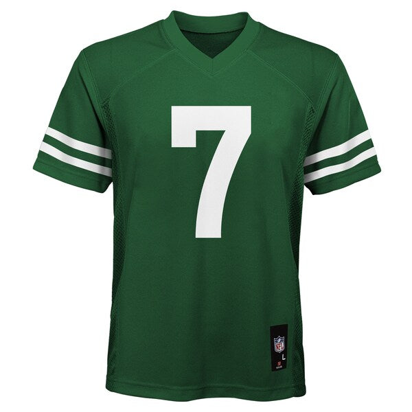 Justin Fields New York Jets Nike Youth Replica Player Jersey - Legacy Green - Image 2